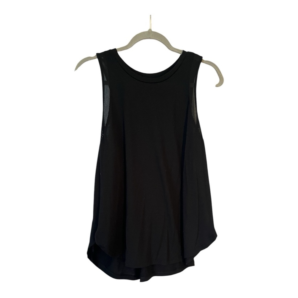 OLD NAVY Women’s Active Go-Dry Tank with Mesh Design | Black
